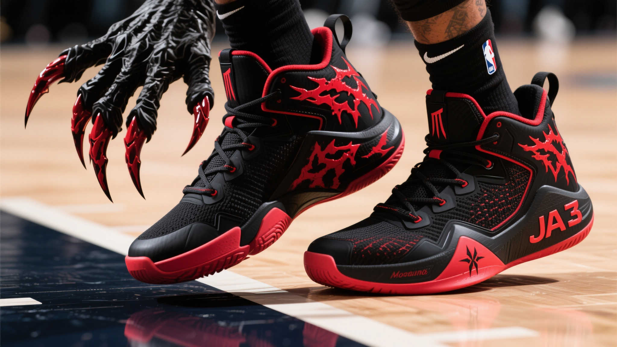 莫兰特Ja 3魔爪配色，帅气十足令人惊艳！